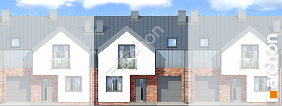 Передній фасад Будинок в гунерах (СА) вер. 2