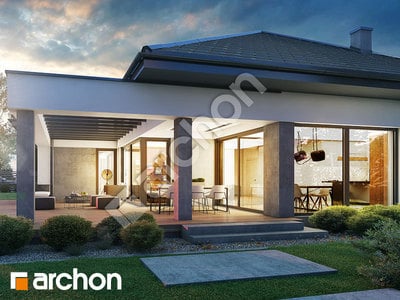 Проєкт будинку ARCHON+ Будинок в підсніжниках 18 (Г2Е) 