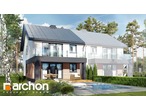 Проект дома ARCHON+ Дом в фиалках 5 (Р2БА) 