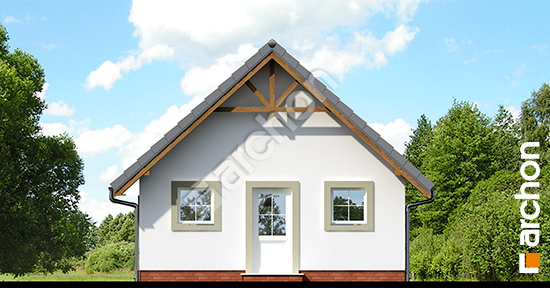 Дворовий фасад Г6 - Двомісний гараж вер. 2