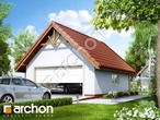 Проект будинку ARCHON+ Г6 - Двомісний гараж вер. 2 