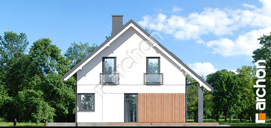 Боковой фасад Дом в малиновках 2 (Г)