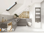 Проект будинку ARCHON+ Будинок в малинівці 2 (Г) візуалізація ванни (візуалізація 3 від 2)