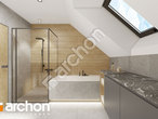 Проект будинку ARCHON+ Будинок в малинівці 2 (Г) візуалізація ванни (візуалізація 3 від 4)