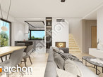 Проект дома ARCHON+ Дом в малиновках 2 (Г) дневная зона (визуализация 1 вид 2)