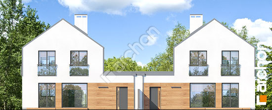 Дворовой фасад Дом в аркадиях 3 (ГР2)