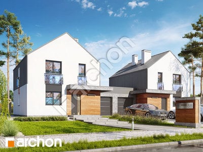Проект дома ARCHON+ Дом в аркадиях 3 (ГР2) 