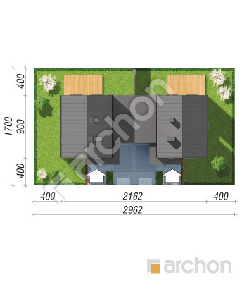 Проєкт будинку ARCHON+ Будинок в аркадіях 3 (ГР2) Ситуація