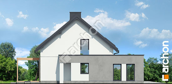 Бочний фасад Будинок під черемхами 2 (Г2)