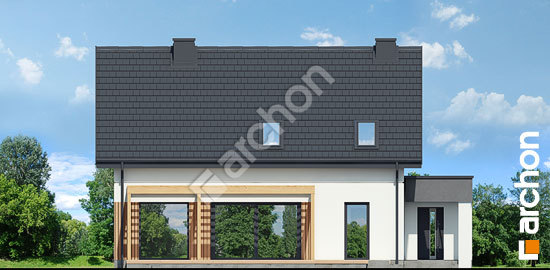 Дворовий фасад Будинок під черемхами 2 (Г2)