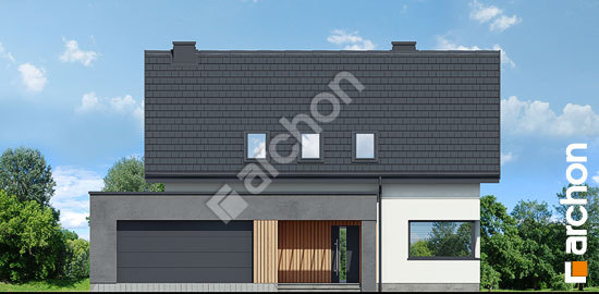 Передній фасад Будинок під черемхами 2 (Г2)