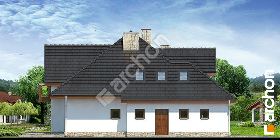 Боковой фасад Дом в калатеях вер.2