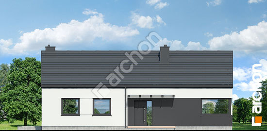 Передній фасад Будинок в лещиновнику 9