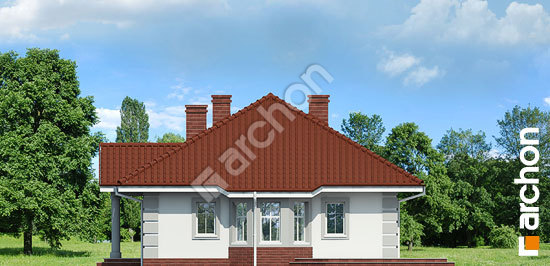 Боковой фасад Дом под красной рябиной (Г) вер.3