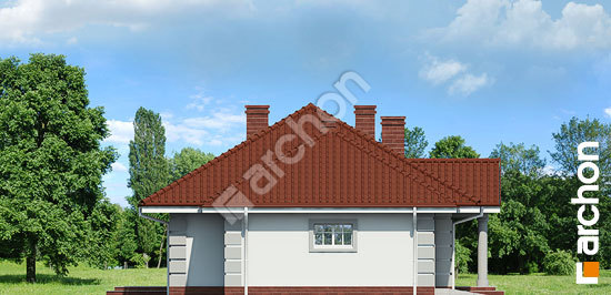 Боковой фасад Дом под красной рябиной (Г) вер.3