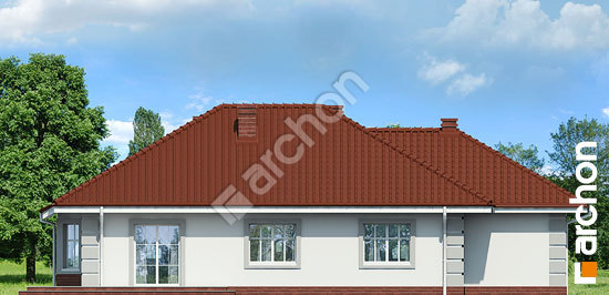 Дворовий фасад Будинок під червоною горобиною (Г) вер.3