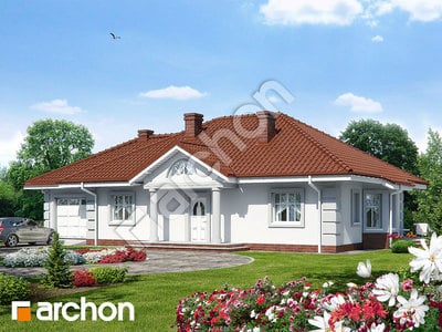 Проєкт будинку ARCHON+ Будинок під червоною горобиною (Г) вер.3 