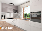 Проект дома ARCHON+ Дом в красотах 2 визуализация кухни 1 вид 1