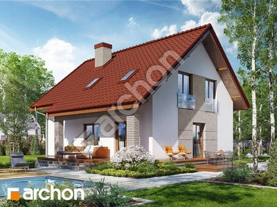 Проект дома ARCHON+ Дом в красотах 2 