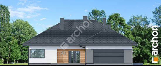 Передній фасад Будинок в підсніжниках 20 (Г2)