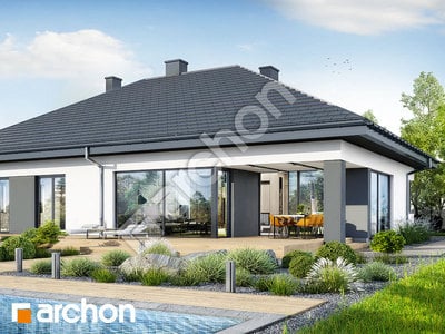 Проєкт будинку ARCHON+ Будинок в підсніжниках 20 (Г2) 