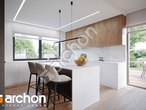 Проект будинку ARCHON+ Будинок в нігеллах 3 візуалізація кухні 1 від 3