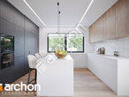 Проект дома ARCHON+ Дом в нигеллах 3 визуализация кухни 1 вид 1