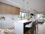 Проект дома ARCHON+ Дом в нигеллах 3 визуализация кухни 1 вид 2