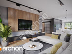 Проект дома ARCHON+ Дом в нигеллах 3 дневная зона (визуализация 1 вид 2)