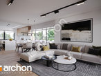 Проект дома ARCHON+ Дом в нигеллах 3 дневная зона (визуализация 1 вид 3)