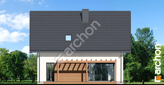 Дворовой фасад Дом под акацией