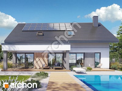 Проєкт будинку ARCHON+ Будинок під персиками (Г2Е) ВДЕ 