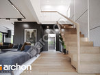 Проект будинку ARCHON+ Будинок під персиками (Г2Е) ВДЕ денна зона (візуалізація 1 від 5)