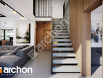Проект будинку ARCHON+ Будинок під персиками (Г2Е) ВДЕ денна зона (візуалізація 2 від 4)