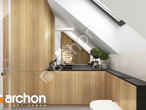 Проект будинку ARCHON+ Будинок в самшиті (Г) візуалізація ванни (візуалізація 3 від 2)