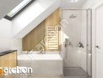 Проект дома ARCHON+ Дом в самшите (Г) визуализация ванной (визуализация 3 вид 3)