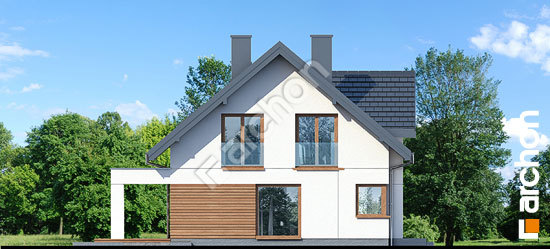 Боковой фасад Дом в коммифорах 4