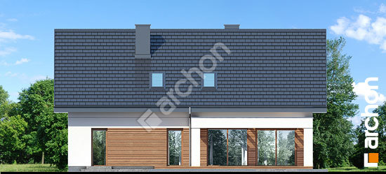 Дворовой фасад Дом в коммифорах 4