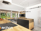 Проект будинку ARCHON+ Будинок в комміфорах 4 візуалізація кухні 1 від 3
