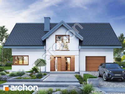 Проект дома ARCHON+ Дом в коммифорах 4 