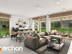 Проект будинку ARCHON+ Будинок в комміфорах 4 денна зона (візуалізація 1 від 3)