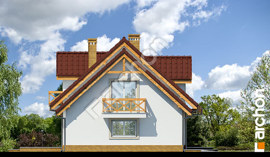 Боковой фасад Дом в землянике 4 вер.2