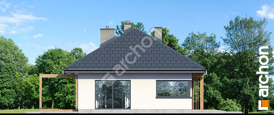 Боковой фасад Дом в мекинтошах 16 (Г