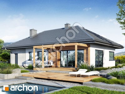 Проєкт будинку ARCHON+ Будинок в мекінтошах 16 (Г) 