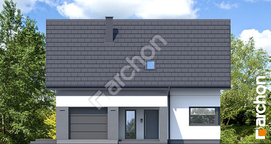 Передний фасад Дом под фиговым деревом 2 (ГЕ) ВИЭ