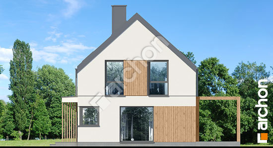 Бочний фасад Будинок в хлорофітумі 24