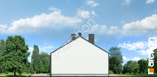 Боковой фасад  Дом в ирисе 2 (Н) вер. 2