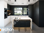 Проект дома ARCHON+  Дом в ирисе 2 (Н) вер. 2 визуализация кухни 1 вид 1