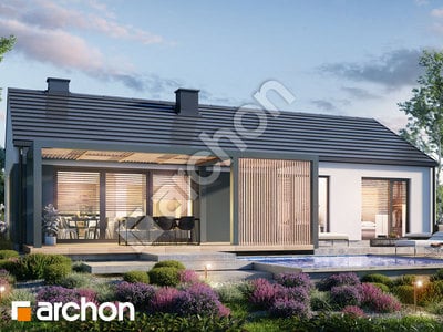 Проєкт будинку ARCHON+ Будинок в ірисах 2 (Н) вер. 2 