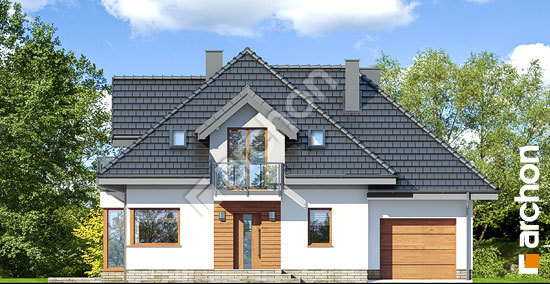 Передній фасад Будинок в нектаринах (H)